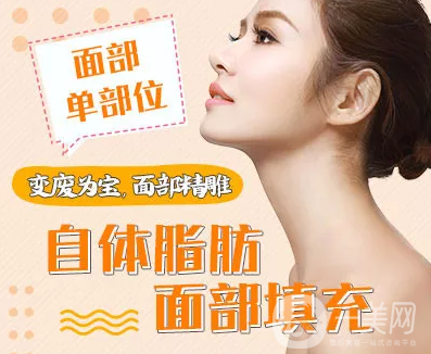面部自體脂肪填充多少錢