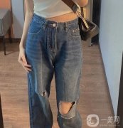 破洞牛仔：夏日的瀟灑與時尚