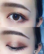 雙眼皮寬怎樣化妝看著自然點